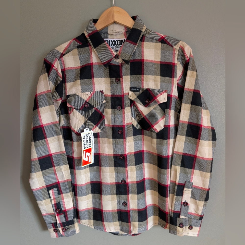 Dixxon Flannel Company Snap-On Shirt NWT Size Medium